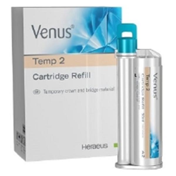 Kulzer 66049182 Venus Temp 2 Temporary Crown & Bridge Material Cartridge A2 50 mL Kulzer 66049182 Venus Temp 2 Temporary Crown & Bridge Material Cartridge A2 50 mL